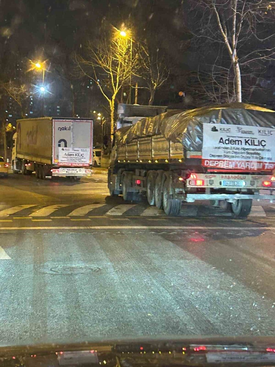 Sahibi Olduğu 2 Marketin Ürünlerini Deprem Bölgesine Gönderdi