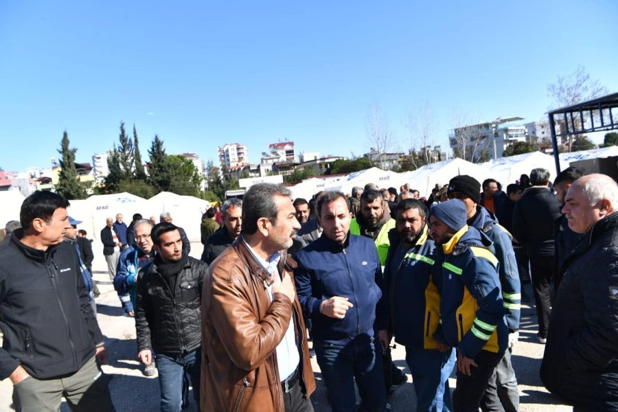 Çetin: "felaketin Üstesinden Dayanışma İle Geleceğiz"