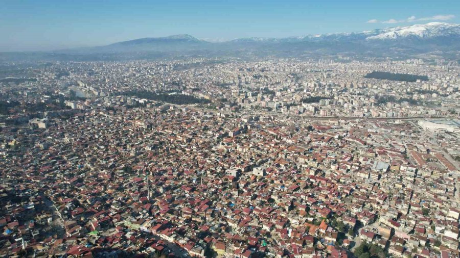 Hatay’da Depremin Bıraktığı Enkaz Havadan Görüntülendi