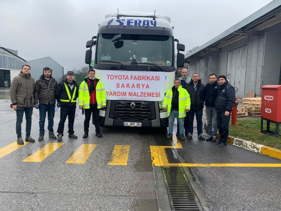 Sakarya’dan Deprem Bölgesine Yardımlar Devam Ediyor