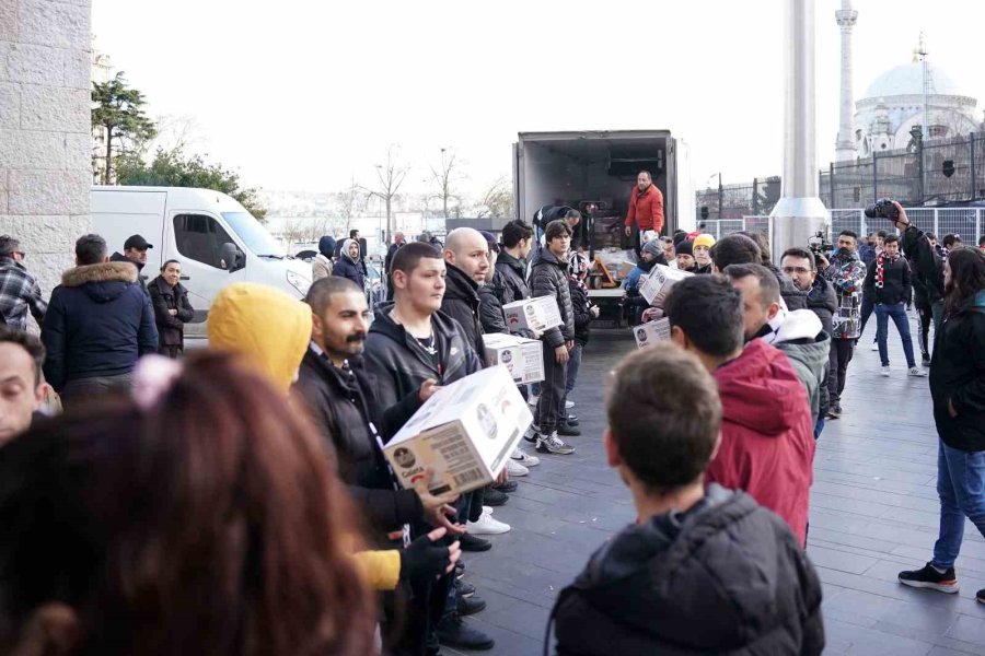 Vodafone Park’ta Yardım Toplama Çalışmaları Devam Ediyor