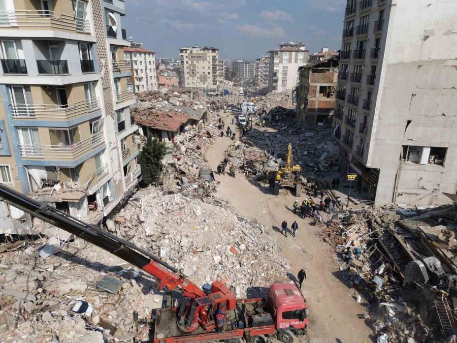 Depremin 6’ncı Gününde Hatay’daki Korkunç Yıkım Havadan Görüntülendi