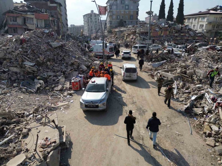 Depremin 6’ncı Gününde Hatay’daki Korkunç Yıkım Havadan Görüntülendi