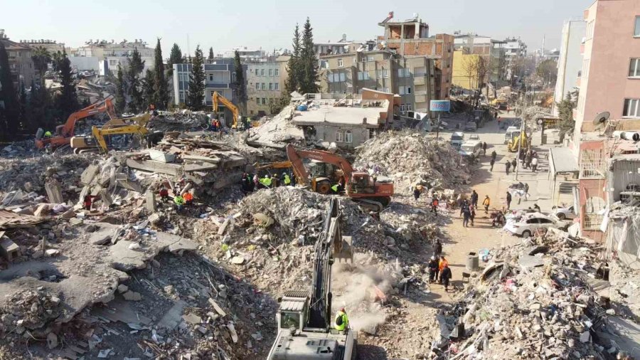 Adıyaman’daki Enkazların Dron Görüntüsü