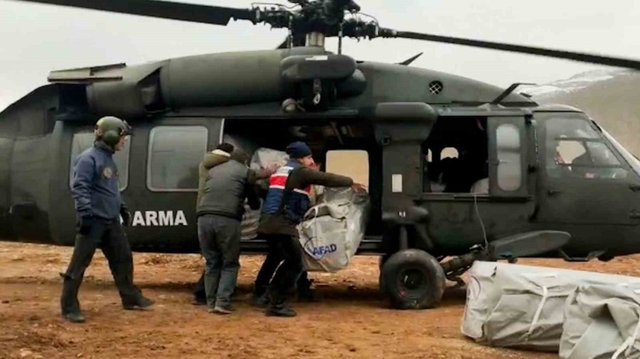 Gaziantep’in Köylerine Yardımlar Hız Kesmeden Devam Ediyor