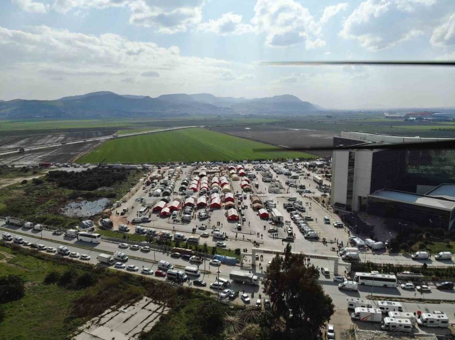 Hatay’da Tam Donanımlı Hastaneleri Aratmayan Ağır İklim Sahra Hastanesi Kuruluyor