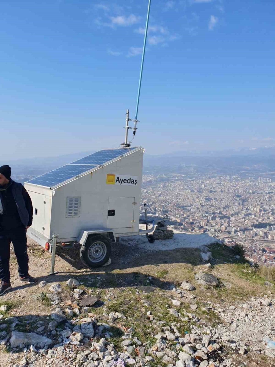 Toroslar Edaş Deprem Bölgesinde Afet Haberleşme Sistemini Devreye Aldı