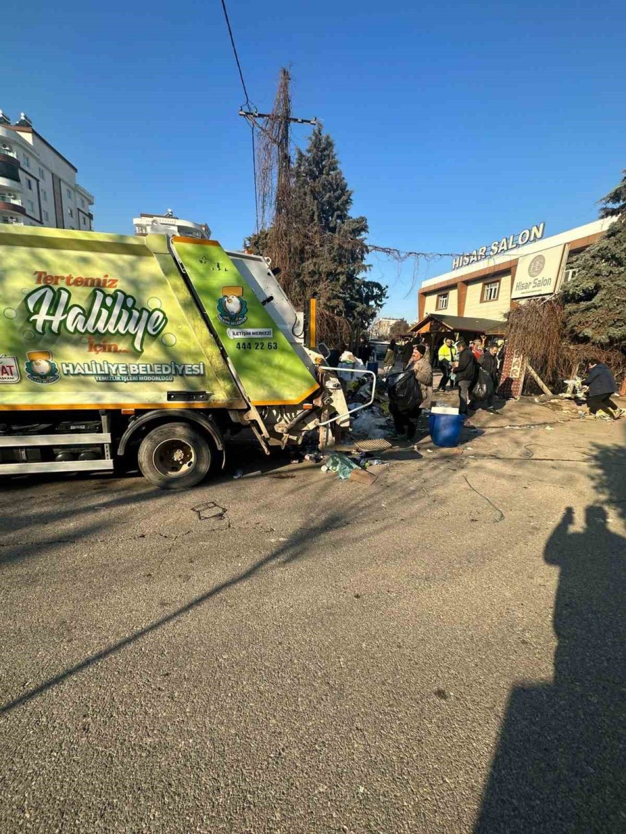 Haliliye’den Adıyaman’a Temizlik Desteği