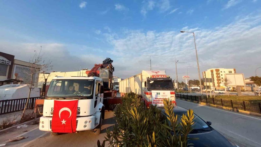 Bahçelievler Belediyesi Hatay’da 30 Bin Kişilik Seyyar Mutfak Ve Aşevi Kuracak