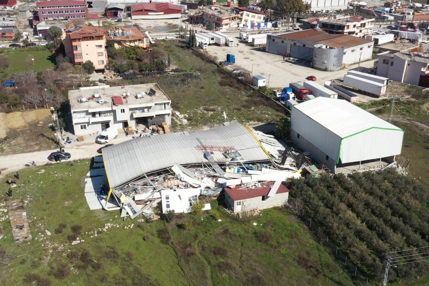 Hatay’daki Yıkım Havadan Görüntülendi