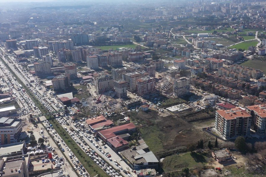 Hatay’daki Yıkım Havadan Görüntülendi