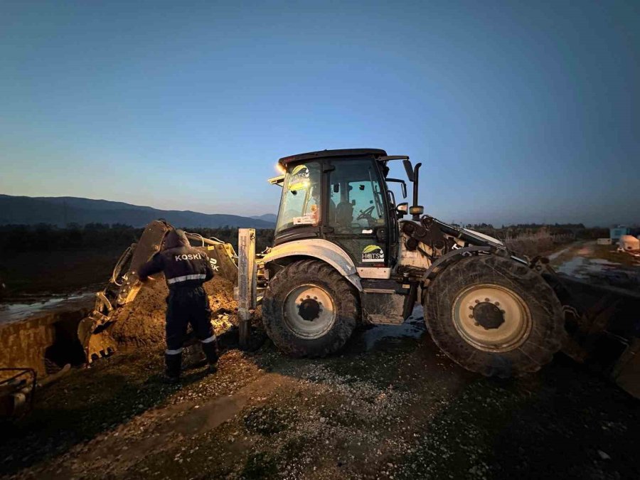 Hatay’ın Su Şebekesine Konya Ekiplerinden Can Suyu