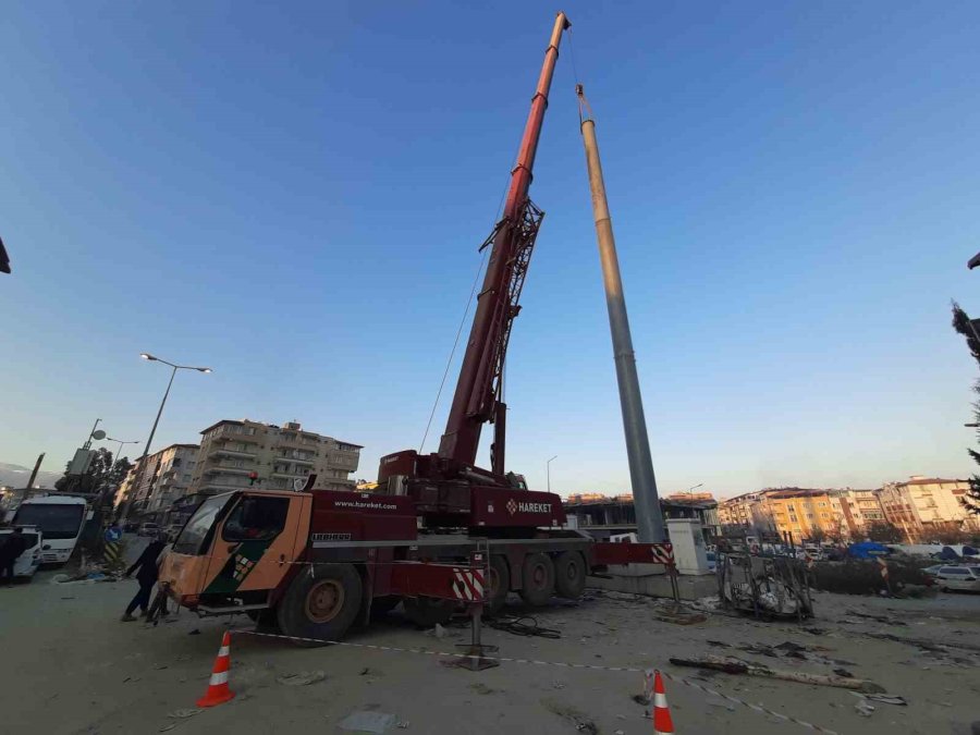 Deprem Bölgesine Takviye Baz İstasyonu