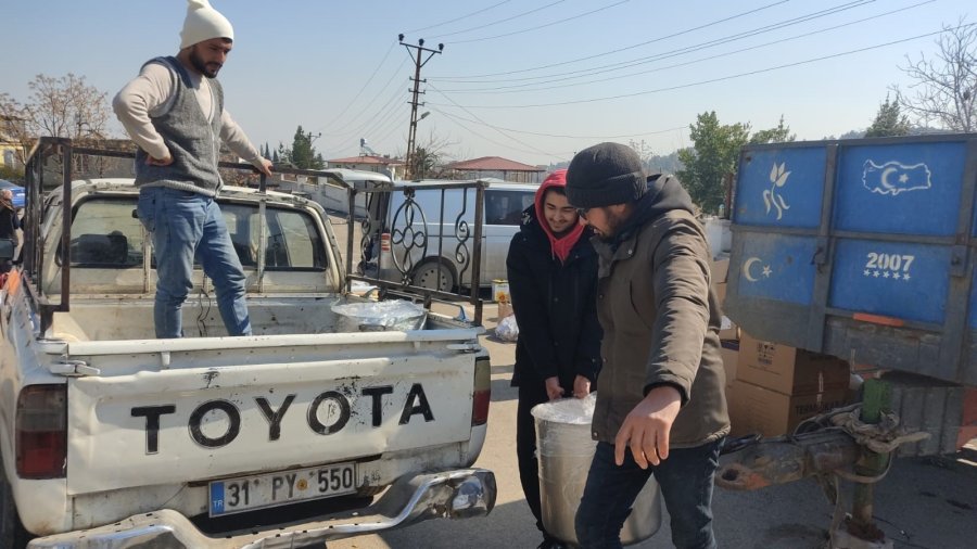 Hatay Kırıkhan’da Vatandaş Dayanışması