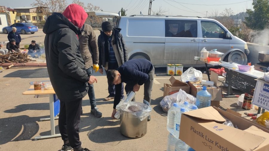 Hatay Kırıkhan’da Vatandaş Dayanışması