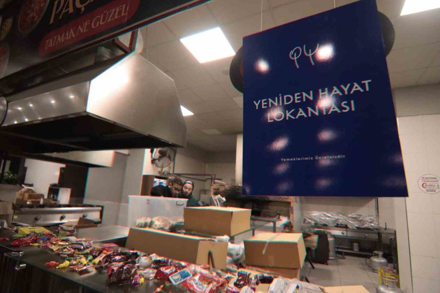 "yeniden Hayat Lokantası" Depremin Merkez Üssünde Nefes Aldırdı