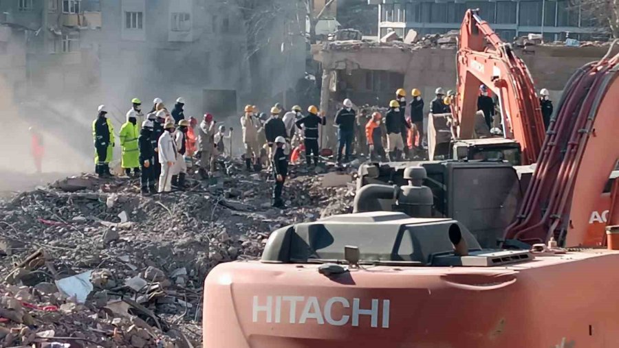 İslahiye’de Arama-kurtarma Çalışmaları 9’uncu Gününde