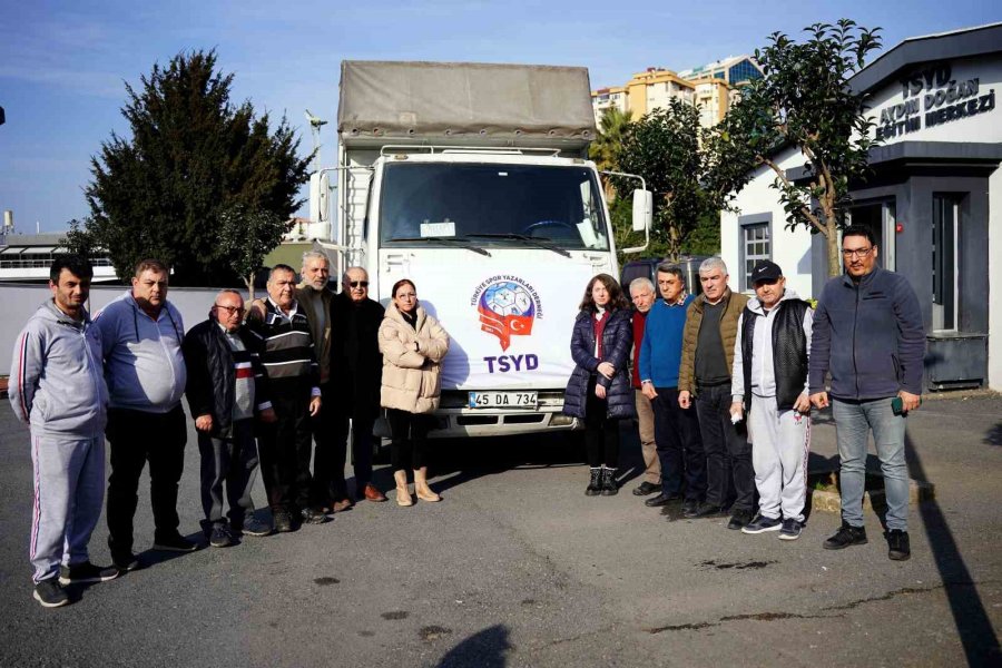 Tsyd’den, Deprem Bölgesine Destek Devam Ediyor