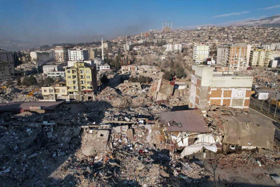 Kahramanmaraş Depremin 10’uncu Gününde Havadan Görüntülendi