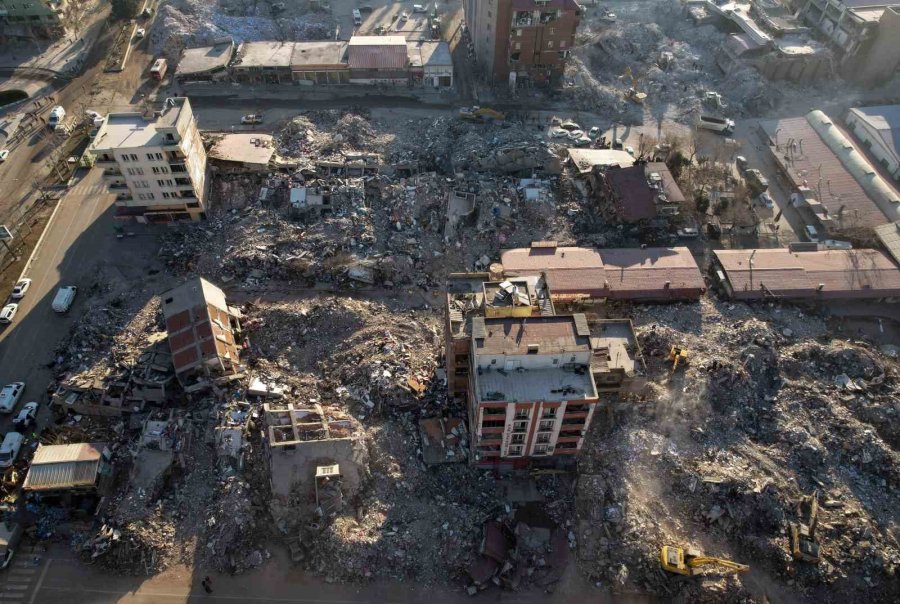 Kahramanmaraş Depremin 10’uncu Gününde Havadan Görüntülendi