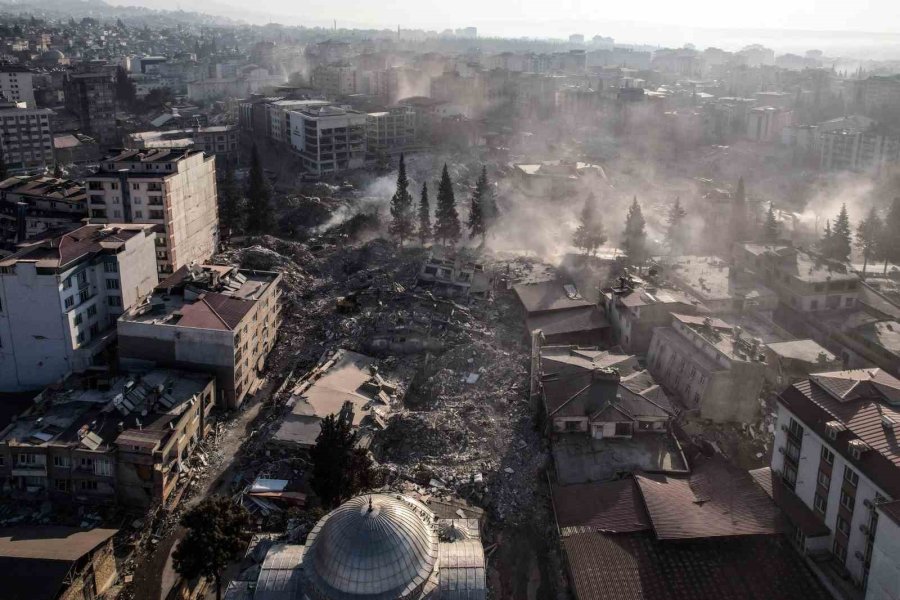 Kahramanmaraş Depremin 10’uncu Gününde Havadan Görüntülendi