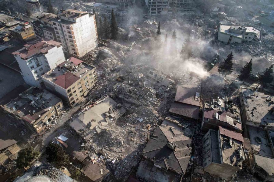 Kahramanmaraş Depremin 10’uncu Gününde Havadan Görüntülendi