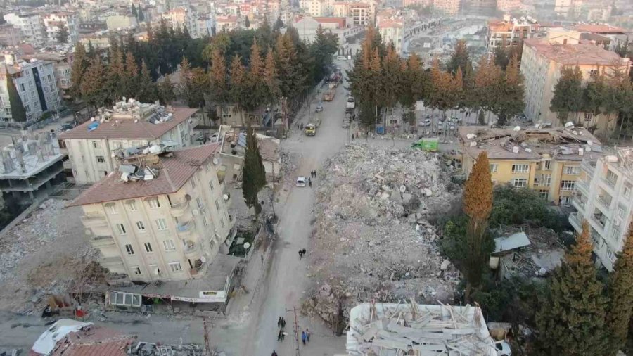 Depremin 10’uncu Gününde Hatay’daki Yıkım Havadan Görüntülendi