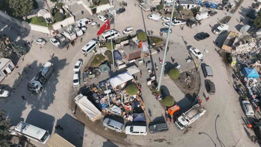 Hatay’ın Depremden Önce Ve Sonra Çekilen Görüntüleri Afetin Boyutunu Gözler Önüne Serdi