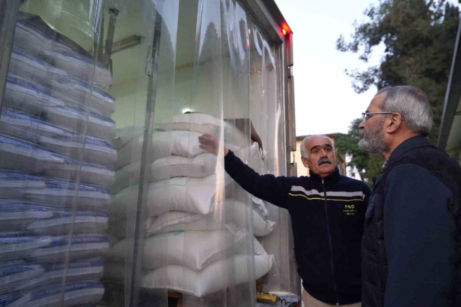 Wfp’den Tarsus Belediyesine Depremzedeler İçin 160 Ton Gıda Desteği