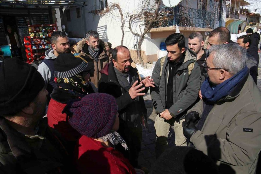 Muş Ekibi Nurhak İlçesinde Çadırkent Kurdu