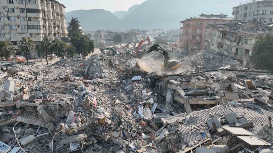 Depremin 11’inci Gününde Hatay’da Son Durum Havadan Görüntülendi