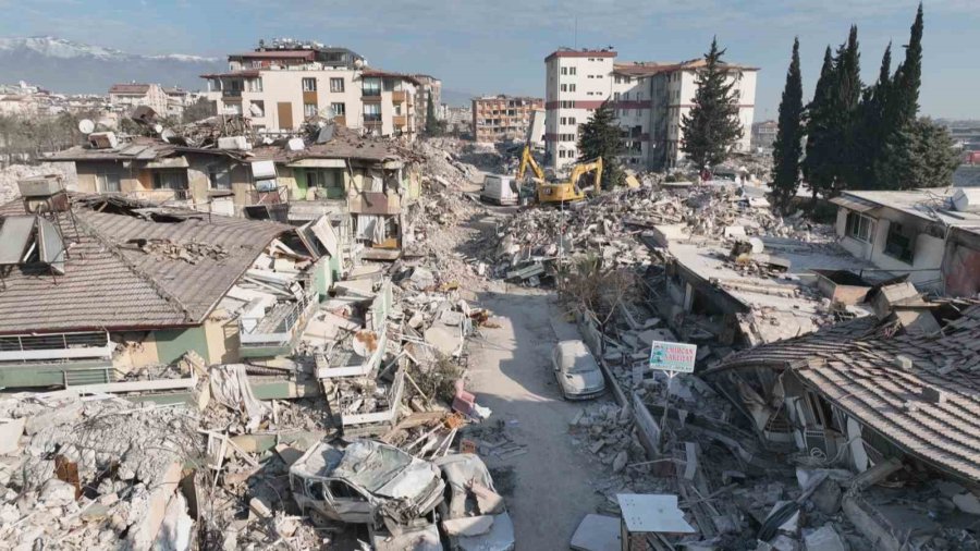 Depremin 11’inci Gününde Hatay’da Son Durum Havadan Görüntülendi