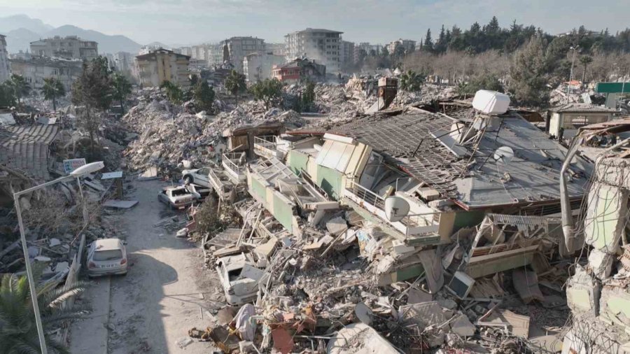 Depremin 11’inci Gününde Hatay’da Son Durum Havadan Görüntülendi