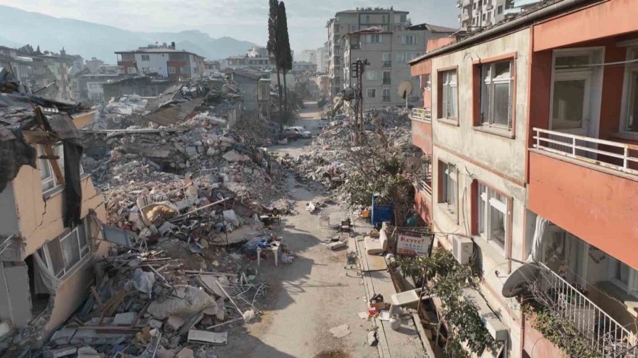 Depremin 11’inci Gününde Hatay’da Son Durum Havadan Görüntülendi