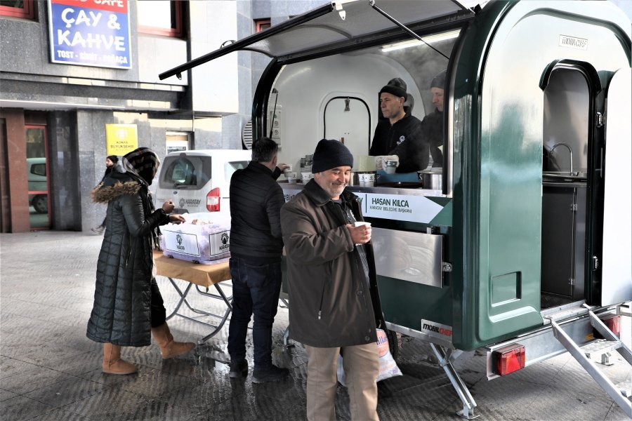 Karatay Belediyesi Konya’ya Gelen Depremzedelerin De Yanında