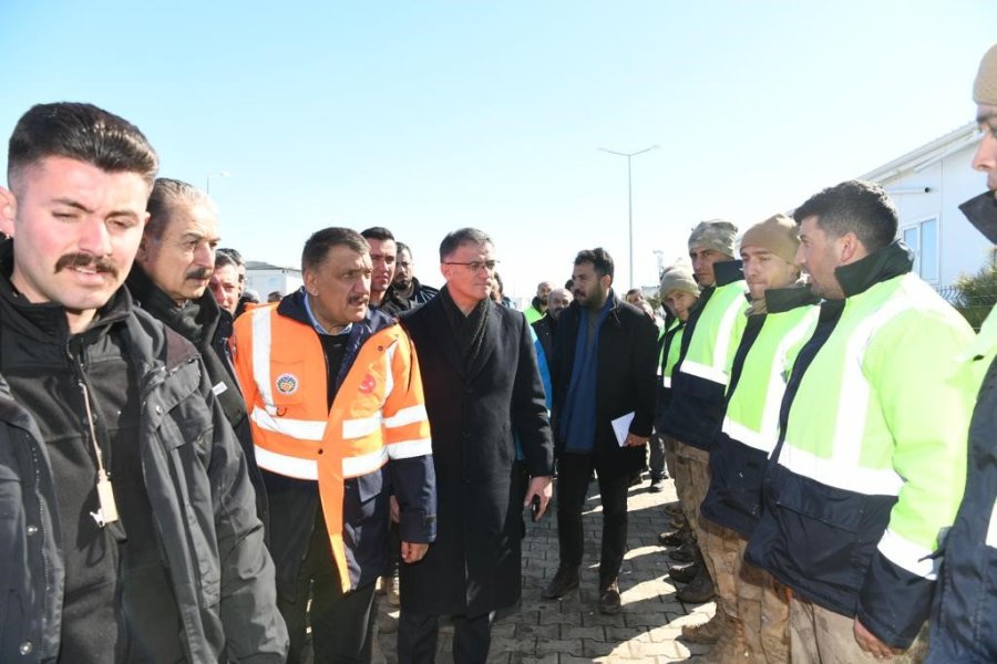 Başkan Gürkan: Birlik Ve Beraberlik İçerisinde Yaralarımızı Sarmaya Çalışıyoruz ”