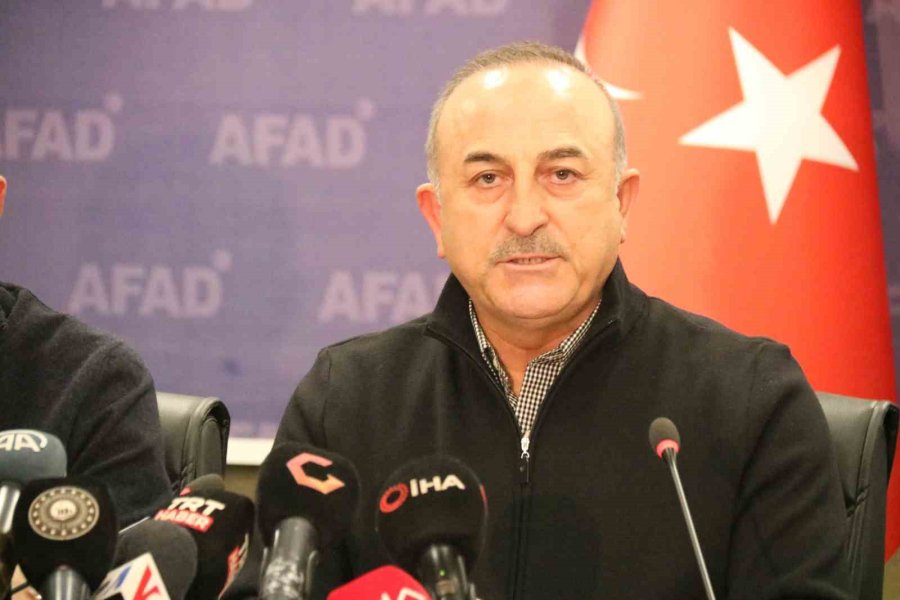 Bakanlar Çavuşoğlu Ve Kurum Açıklamalarda Bulundu