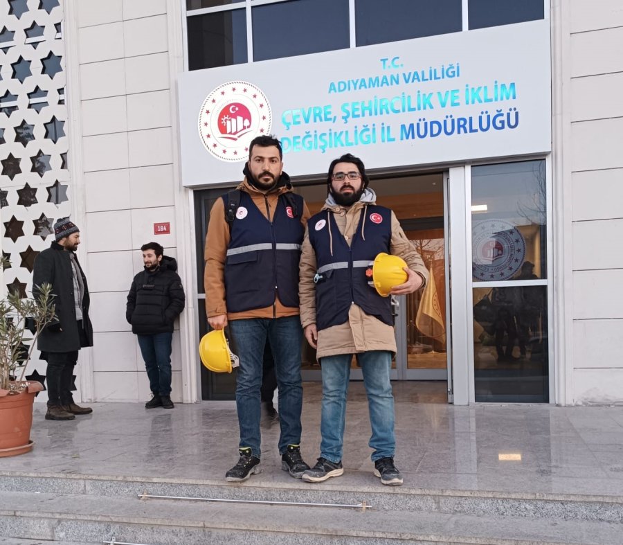 Deprem Bölgelerinde Hasar Tespit Çalışmaları Sürüyor