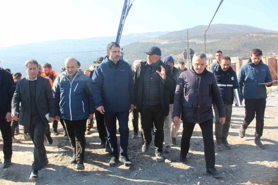 Bakan Kurum: “kalıcı Konutlar İçin 10 İlde Yer Tespitleri Yapılmış Durumda"