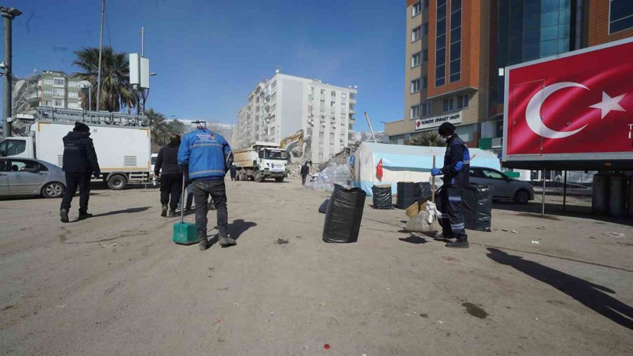 Kahramanmaraş’ta Şehir Geneli Temizlik Çalışması