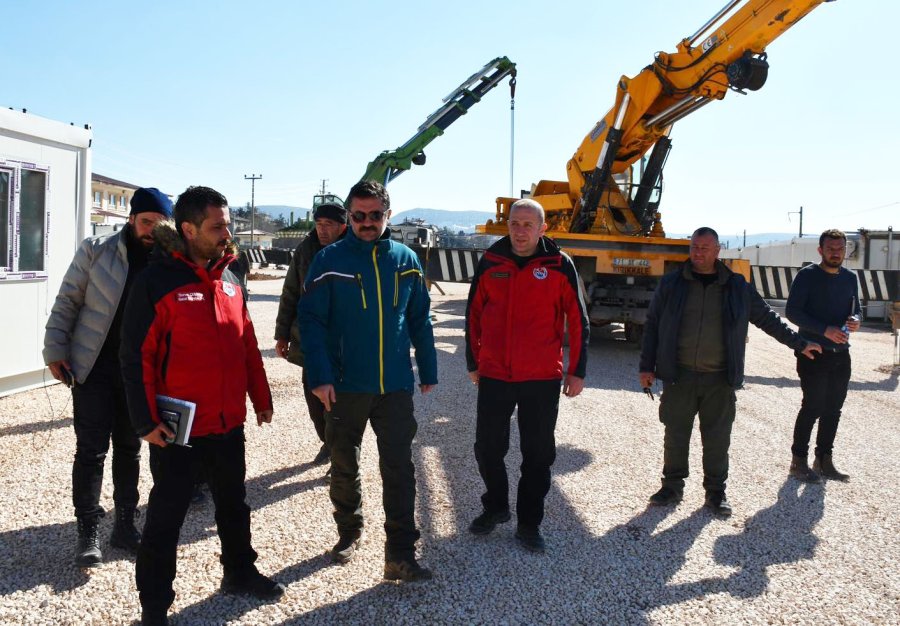 Depremin Merkez Üssü Pazarcık’a Konteyner Kent Kuruluyor