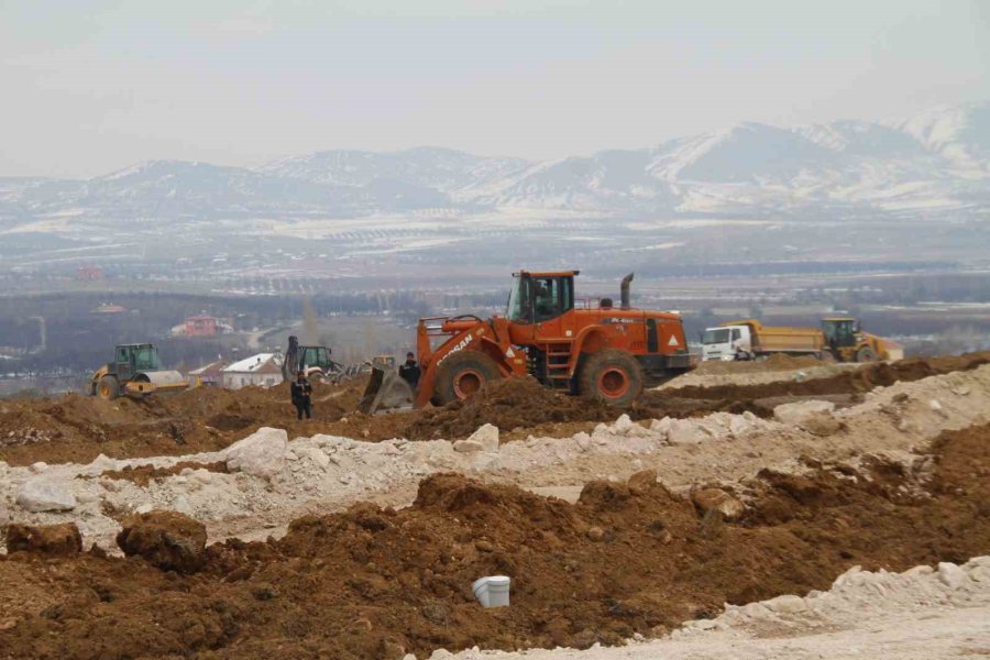 Malatya’da Konteyner Kentler Kurulmaya Başlandı