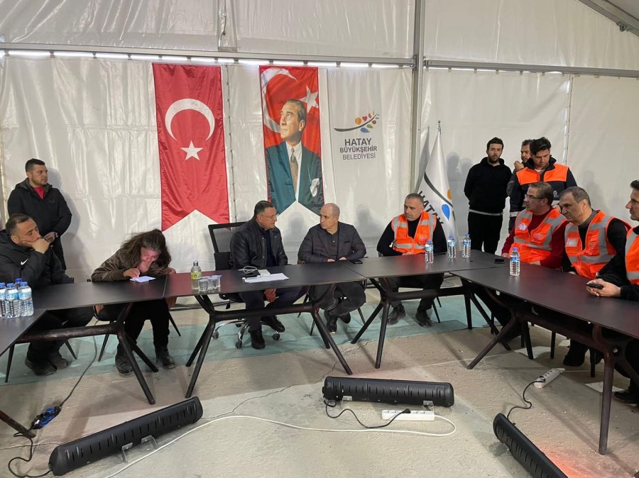 Büyükçekmece Belediye Başkanı Akgün, Hatay’daki Çalışmaları Yerinde İnceledi