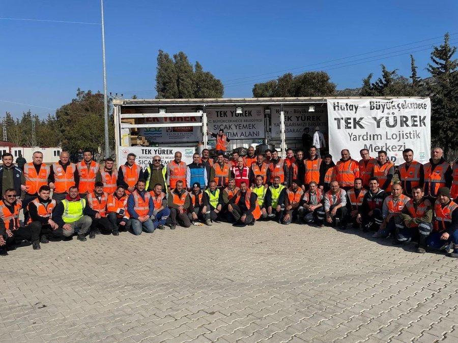 Büyükçekmece Belediye Başkanı Akgün, Hatay’daki Çalışmaları Yerinde İnceledi