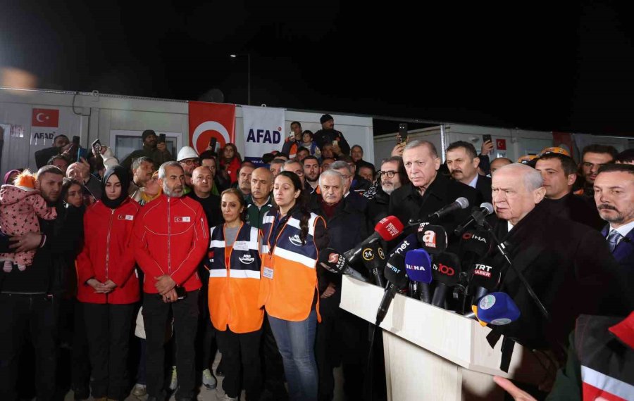 Cumhurbaşkanı Erdoğan: "mart Ayı İçerisinde 11 İlde 200 Bin Konutun Temelini Atıyoruz"