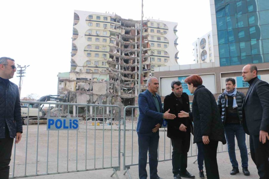 İyi Parti Genel Başkanı Meral Akşener, Diyarbakır’da Açıklamalarda Bulundu