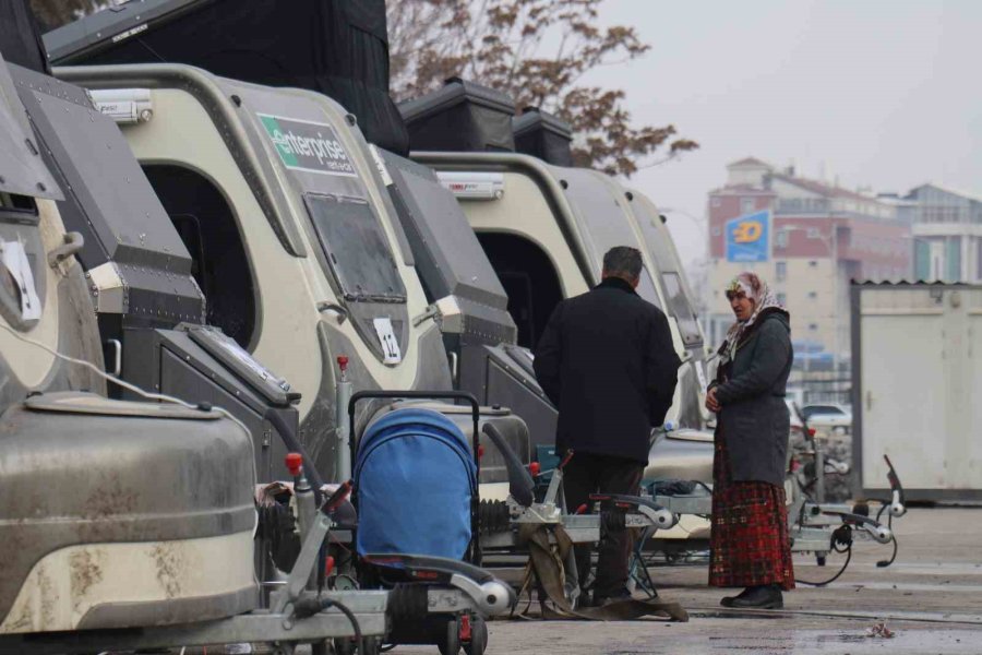 Karavanlar Deprem Bölgesi Malatya’da Afetzedelere Tahsis Edildi