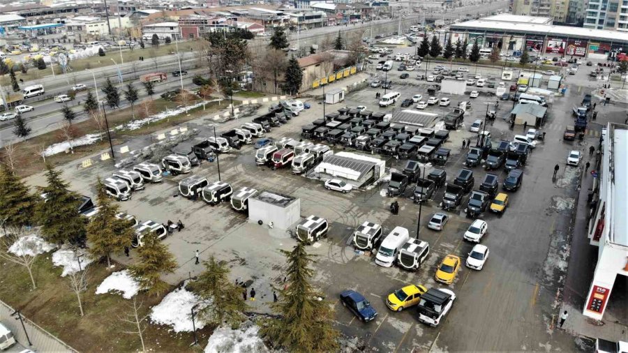 Karavanlar Deprem Bölgesi Malatya’da Afetzedelere Tahsis Edildi