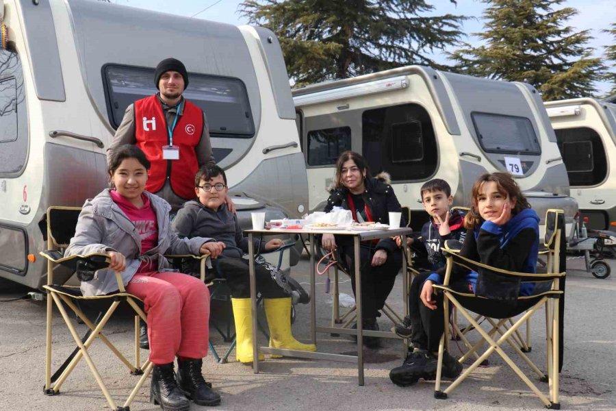 Karavanlar Deprem Bölgesi Malatya’da Afetzedelere Tahsis Edildi