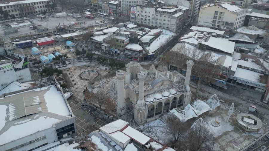 Depremin Vurduğu Malatya’daki Yıkım Havadan Görüntülendi